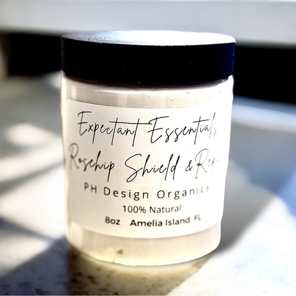 Expectant Essentials: Rose hip Shield & Repair 8oz‎ Body Butter - Picture 1 of 9